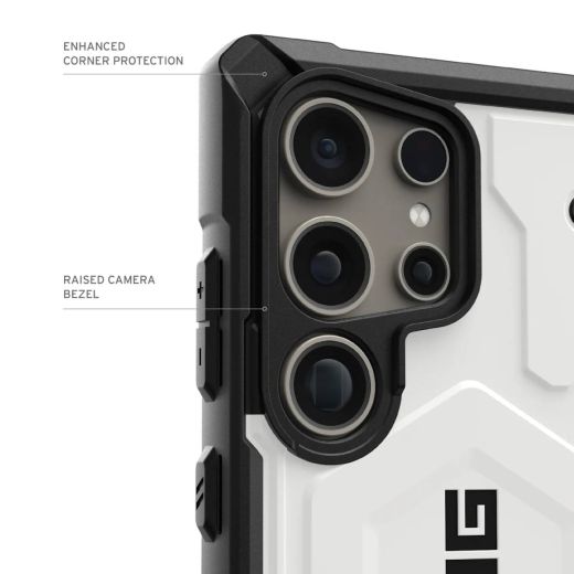 Протиударний чохол UAG Pathfinder MagSafe White для Samsung Galaxy S24 Ultra (214424114141)