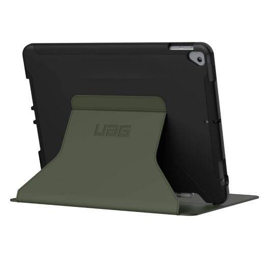 Чохол UAG Scout with Folio Black/Olive для iPad 10.2" (2019 | 2020 | 2021) (12191I114072)