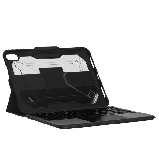 Защитный чехол-клавиатура UAG Rugged Black/Ash для iPad 11'' (2025) | iPad 10.9" (2022) - US English (124021114031)