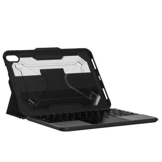 Захисний чохол-клавіатура UAG Rugged Black/Ash для iPad 10.9' (10-го покоління, 2022) - US English (124021114031)