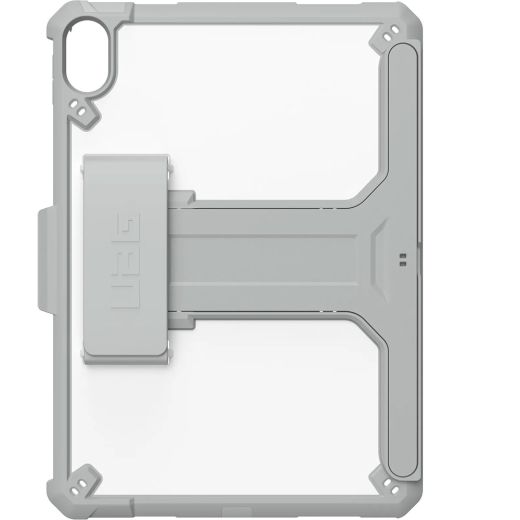 Защитный чехол UAG Scout Healthcare White/Grey для iPad 10.9' (10-го поколения, 2022) with Hand Strap & Kickstand (12339HB14130)