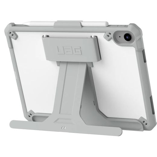 Защитный чехол UAG Scout Healthcare White/Grey with Hand Strap & Kickstand для iPad 11'' (2025) | iPad 10.9" (2022) (12339HB14130)