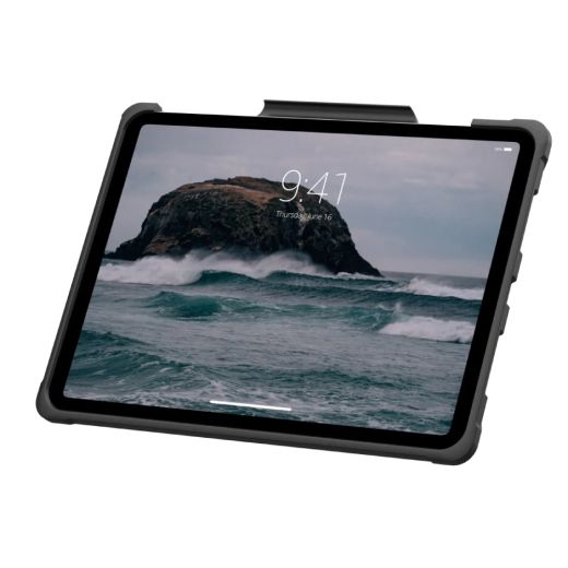 Противоударный чехол UAG Metropolis Series with Hand Strap Black для iPad Pro 11” M4 (2024) (124478B14040)