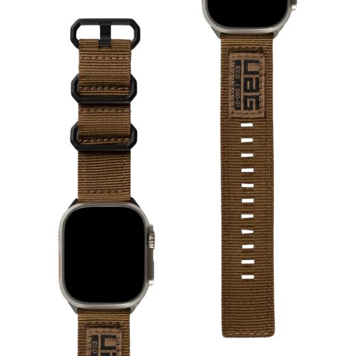 Ремінець UAG Nato Eco Dark Earth для Apple Watch 49mm | 45mm | 44mm (194001118182)