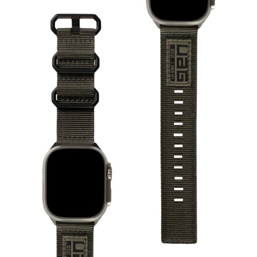 Ремешок UAG Nato Eco Foliage Green для Apple Watch 49mm | 45mm | 44mm (194001117245)