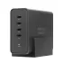 Сетевая зарядка Native Union Fast GaN Charger PD 140W Desktop USB-C 4-Port Black (FAST-PD140-BLK-EU)