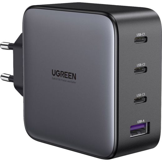 Швидка зарядка UGREEN CD226 100W 4-Port USB Desktop Fast 100W Charger (40747)