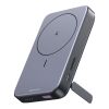 Повербанк с беспроводной зарядкой UGREEN Magnetic Battery 10000mAh Battery Pack with Foldable Kickstand PD 20W Space Grey