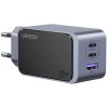 Швидка зарядка Ugreen X553 Nexode Air GaN Tech USB + 2 x USB Type-C 65W Grey