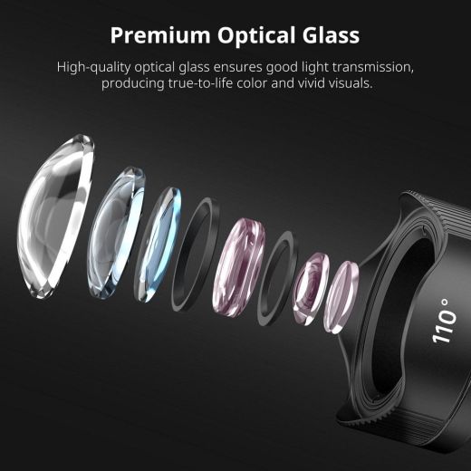 Об'єктив для телефону Ulanzi CL-005 16mm Wide-Angle Lens Black (F008 )