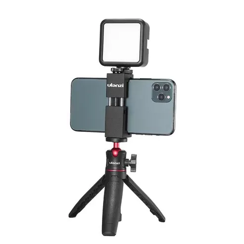 Штатив з лампою Ulanzi ST-02S Vlogging Kit Black