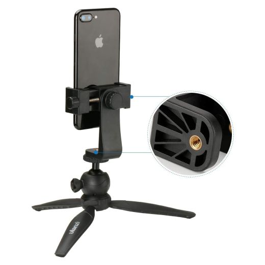 Универсальный держатель для телефона Ulanzi Universal Phone Tripod Adapter Mount Black