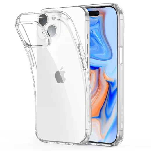 Ультратонкий прозорий силіконовий чохол ESR Zero Clear Case для iPhone 15 Plus