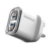 Быстрая зарядка Momax 1-Charge Flow 2-Port 35W GaN Charger USB-C (UM51UK)