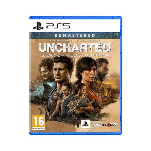Ігровий диск PS5 Uncharted: Legacy of Thieves Collection