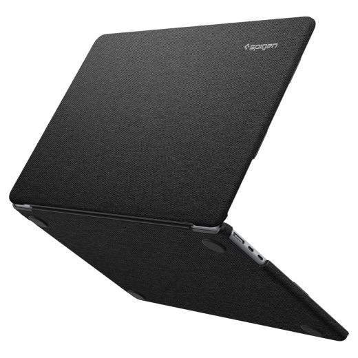 Чехол-накладка Spigen Urban Fit Black для MacBook Air 13.6" M2 | M3 (2023 | 2024) (ACS05272)