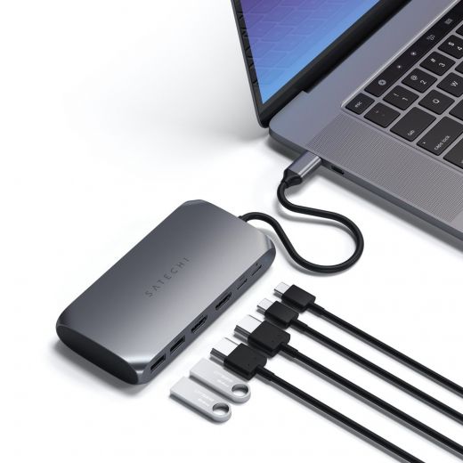 Адаптер Satechi USB-C Multimedia Adapter M1 (ST-UCM1HM)