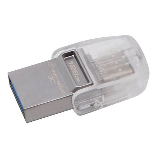 Флеш-накопичувач USB-C/USB Kingston DataTraveler MicroDuo 3C 128GB (DTDUO3C/128GB)