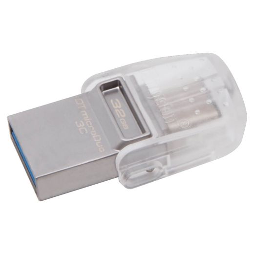 Флеш-накопитель USB-C/USB Kingston DataTraveler MicroDuo 3C 32GB (DTDUO3C/32GB)