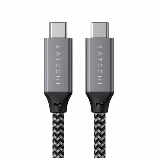 Кабель Satechi USB4 USB-C to USB-C (80 cm) (ST-U4C80M)