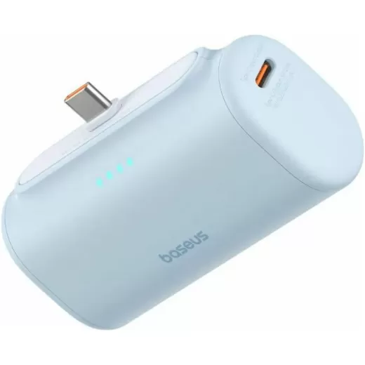 Повербанк Baseus Compact Fast Charging Power Bank Type-C Edition 5000mAh 20W Blue (P10068306313-00)