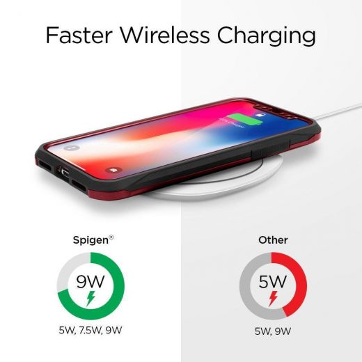 Беспроводная зарядка Spigen Essential F305W (000CH22617)