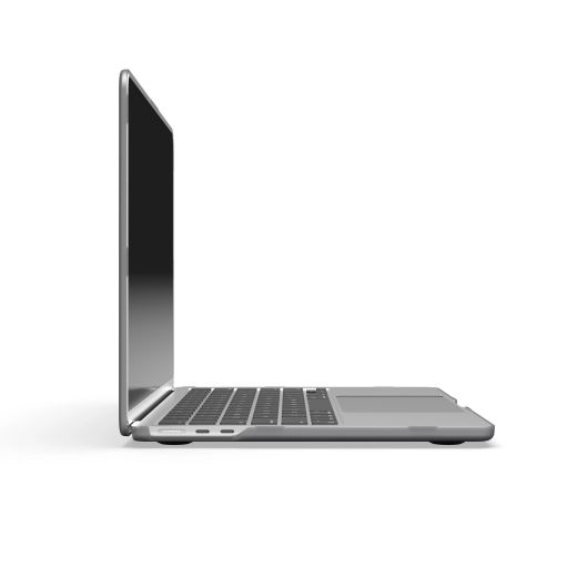Чохол-накладка Moshi Ultra Slim Case iGlaze Hardshell Stealth Black для MacBook Air 13.6' M4 | M3 | M2 (2025 | 2024 | 2022) (99MO071008)