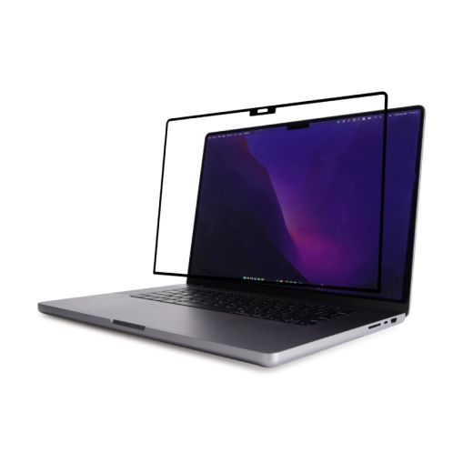 Захисне скло Moshi iVisor AG Anti-glare Screen Protector Black (Clear/Matte) для MacBook Pro 16" M1 | M2 (2021 | 2023) (99MO040916)