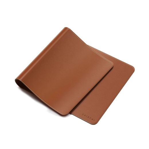 Коврик з екошкіри Satechi Vegan-Leather Premium Desk Mat Brown (ST-LPDMN)