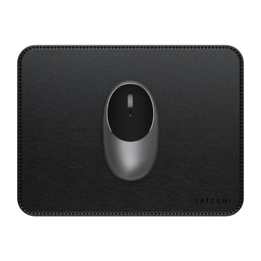 Коврик для мышки Satechi Vegan-Leather Premium Mouse Pad Black (ST-LMPK)