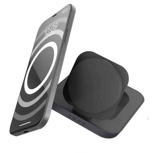 Бездротова зарядка Zens Magnetic Nightstand Charger Black (ZESC16B/00)