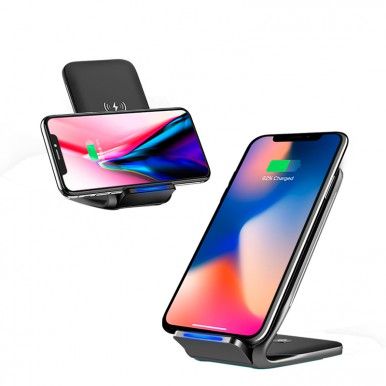 Бездротова зарядка Rock W3 Fast Wireless Charging Stand DT-618 Black