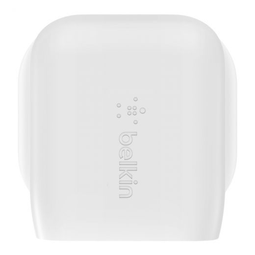 Мережевий ЗП Belkin Home Charger (18W) Power Delivery Port USB-C - Lightning 1.2м, White (F7U096VF04-WHT)