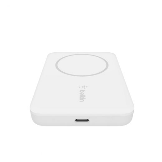 Павербанк (Зовнішній акумулятор) Belkin Wireless Power Bank MagSafe 2500mAh White (BPD002btWH)