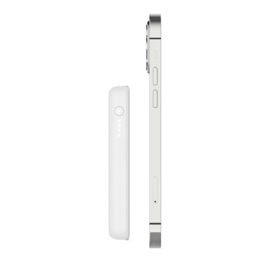 Павербанк (Зовнішній акумулятор) Belkin Wireless Power Bank MagSafe 2500mAh White (BPD002btWH)