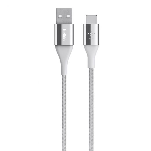 Кабель Belkin MIXIT DuraTek USB-A to USB-C 1.2 м Silver (F2CU059BT04-SLV)