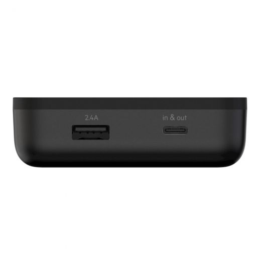 Павербанк (Зовнішній акумулятор) Belkin 20100mAh, Power Delivery USB-C 30W, Black (F7U063BTBLK)