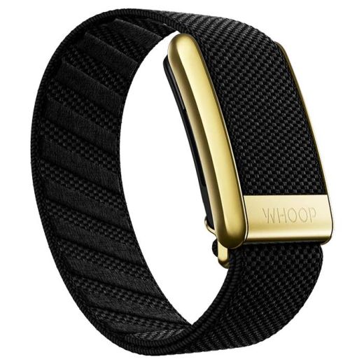 Ремінець Whoop Superknit Luxe Band Onyx with Gold для WHOOP 4.0