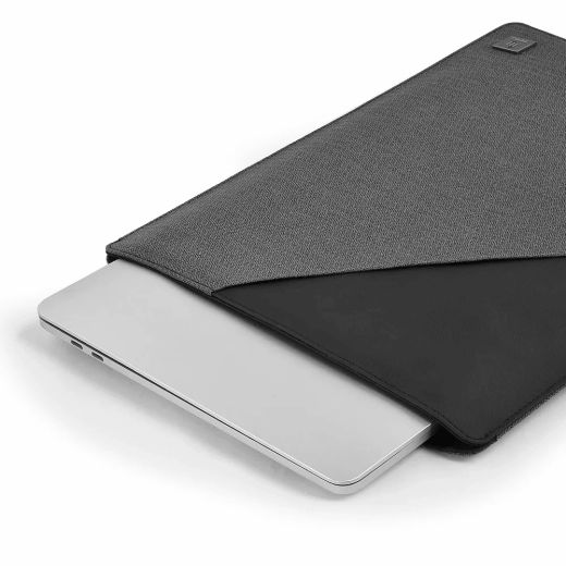 Чохол-папка на магніті WIWU Blade Sleeve Dark Grey для MacBook Pro 16" (2021 | 2022 | 2023  M1 | M2 | M3) | Air 15" M2 | M3 (2023 | 2024)