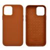 Кожаный чехол WIWU Calfskin Series Brown для iPhone 13 mini