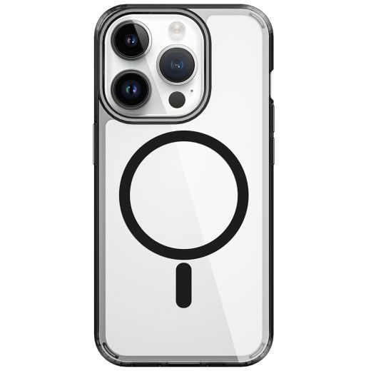 Чохол Wiwu Crystal Magnetic MCC-101 Transparent Black для iPhone 15