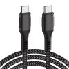 Кабель WIWU F20 PD Series USB-C to USB-C 2m Black