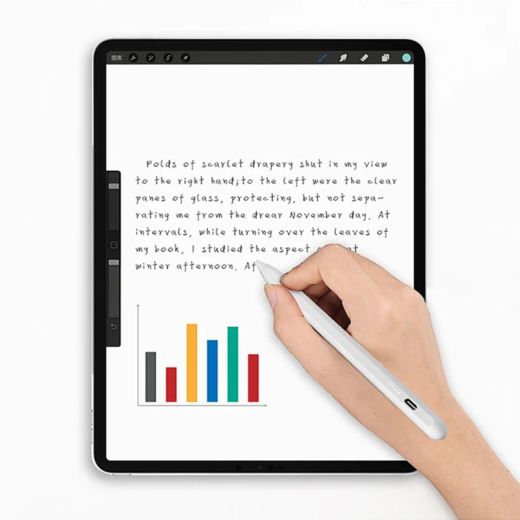 Стилус WiWU Pencil Pro Stylus Pen для iPad Pro 11" (M1 | M2) | 12.9" (M1 | M2) | Air 10.9" (4 | 5) | mini (5 | 6)