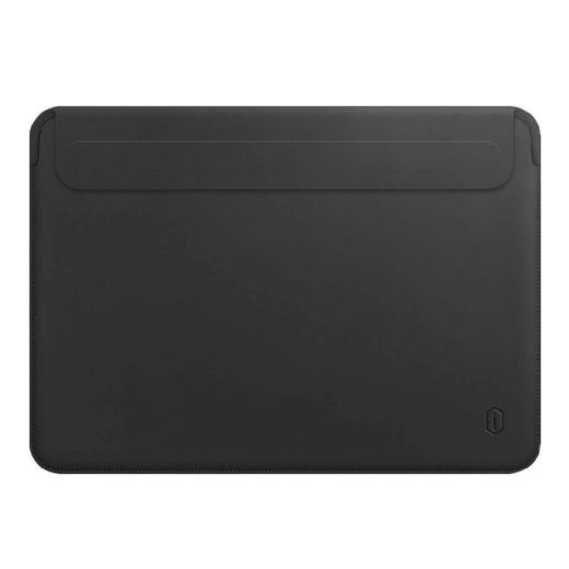 Чехол-папка WIWU Velcro Skin Pro III Leather Black для MacBook 16" M1 | M2 | M3 | M4 (2021 | 2022 | 2023 | 2024)