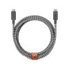 Кабель Native Union Belt Cable USB-C to USB-C Pro 240W Zebra (2.4 m) (BELT-PRO2-ZEB-NP)