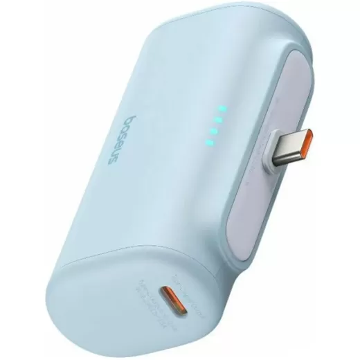 Повербанк Baseus Compact Fast Charging Power Bank Type-C Edition 5000mAh 20W Blue (P10068306313-00)