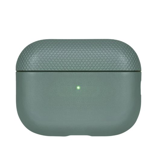 Кожаный чехол Native Union (RE) Classic Case  Slate Green для Airpods Pro (2 покоління) (APPRO2-LTHR-GRN)