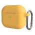 Чехол с карабином CasePro Case Yellow для AirPods 4 Чехол с карабином CasePro Case Yellow для AirPods 4