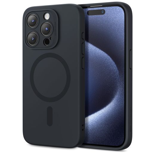Чехол ESR Cloud Soft Case (HaloLock) Black для iPhone 15 Pro (1A6820102)