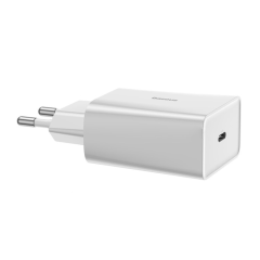 Зарядний пристрій Baseus Speed Mini PD Charger 18W (1 Type-C) White